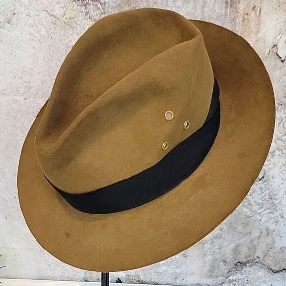 Royal Stetson fedora hat part of The Safari Collection Size 59 ( 7 3/4 ) - Picture 9 of 11